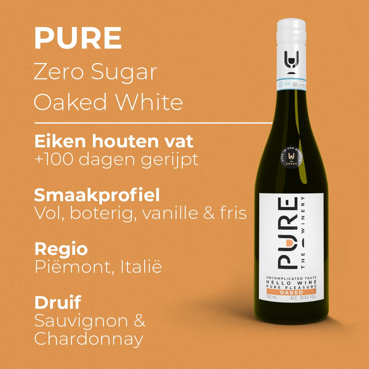 Zero Sugar Oaked White