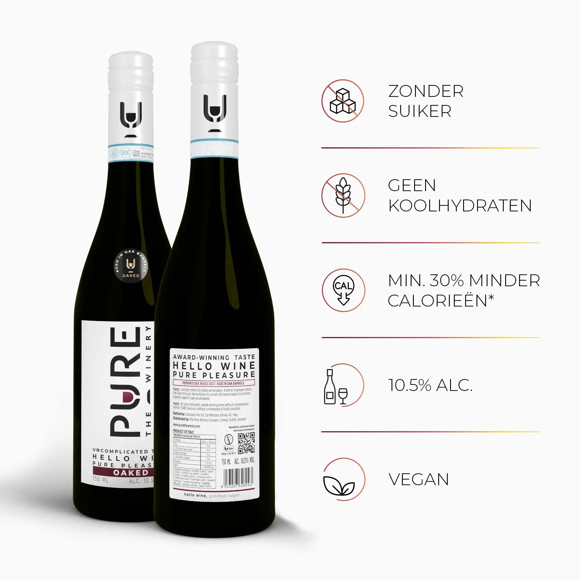 Zero Sugar Oaked Red